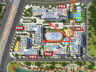 Pr1xx09 căn 2n góc 63,6m2 pr1 thoáng 2 mặt, hướng tây bắc view bể bơi 8001000m2 giá 4tỷ3 thu về