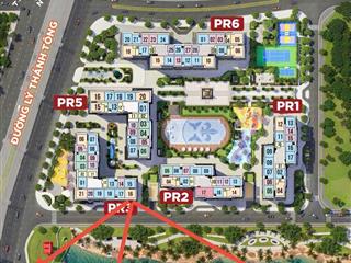 Pr3xx16 căn 3n 74m2 pr3 giá 4,680 thu về.căn góc hướng tây namđông nam view sông san hô view đẹp
