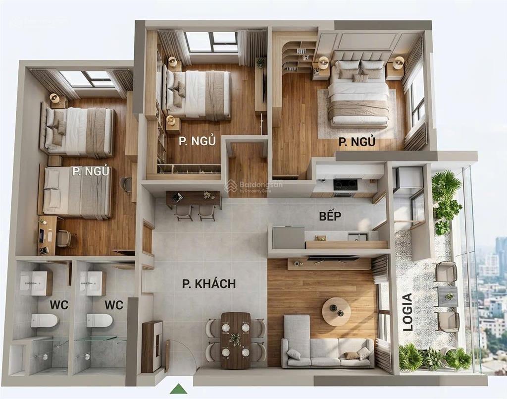 Ld3xx07 căn 3n 90m2 ld3 giá 6 tỷ. căn góc hướng đông nam  đông bắc, tầng đẹp siêu thoáng
