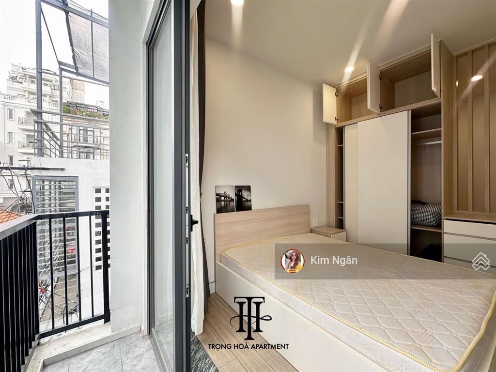 Căn studio tách bếp bancol  chợ bà chiều  bình thạnh
