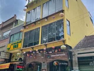 Bán nhà mặt tiền nguyễn cư trinh, p. nct, quận 1  8x17m  4 tầng  hđt 150tr/tháng  giá 46 tỷ