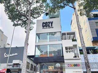 Bán nhà góc 2 mặt tiền cách mạng tháng tám, q 3  5,5x22m  7 tầng  hđt 110tr/tháng  giá 33 tỷ