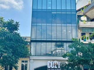 Bán nhà mặt tiền thương hiệu ngô gia tự, quận 10  7x22m  5 tầng  hđt 140tr/tháng  giá 45 tỷ