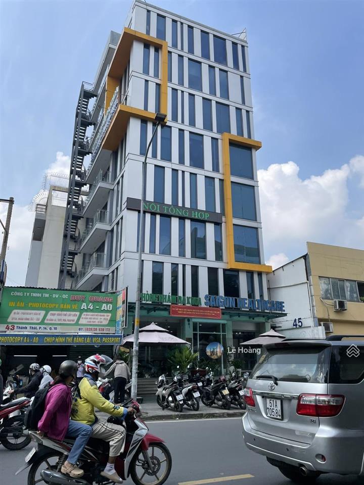 Bán tòa nhà mặt tiền ngô tất tố, q. bình thạnh  8x20m  7 tầng  hđt 145tr/tháng  giá 43 tỷ