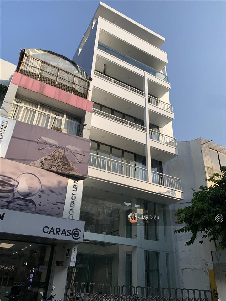 Bán tòa nhà 2 mặt tiền thương hiệu lý thái tổ, q 10  6x20m  hầm + 7 tầng  hđt 150tr  giá 50 tỷ