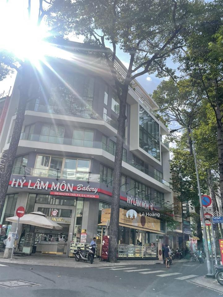 Chuyển nhượng góc 2 mặt tiền nguyễn tri phương, q 10  8,4x18m  5 tầng  hđt 160tr/th  giá 55 tỷ