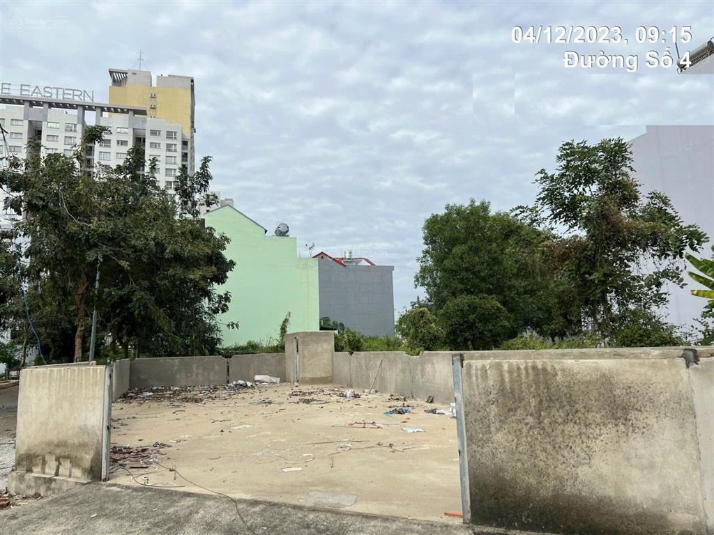 Bán đất 157,9m đất ở đô thị lâu dài đường số 4, phú hữu sổ riêng giá 11,8 tỷ