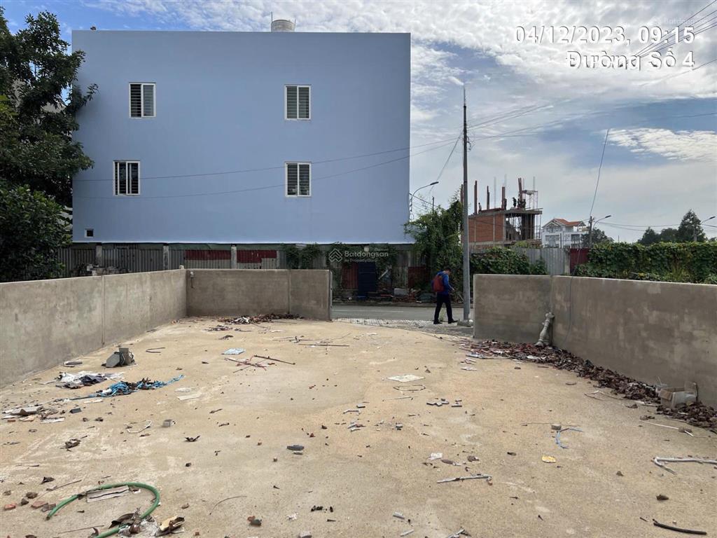 Bán đất 157,9m đất ở đô thị lâu dài đường số 4, phú hữu sổ riêng giá 11,8 tỷ