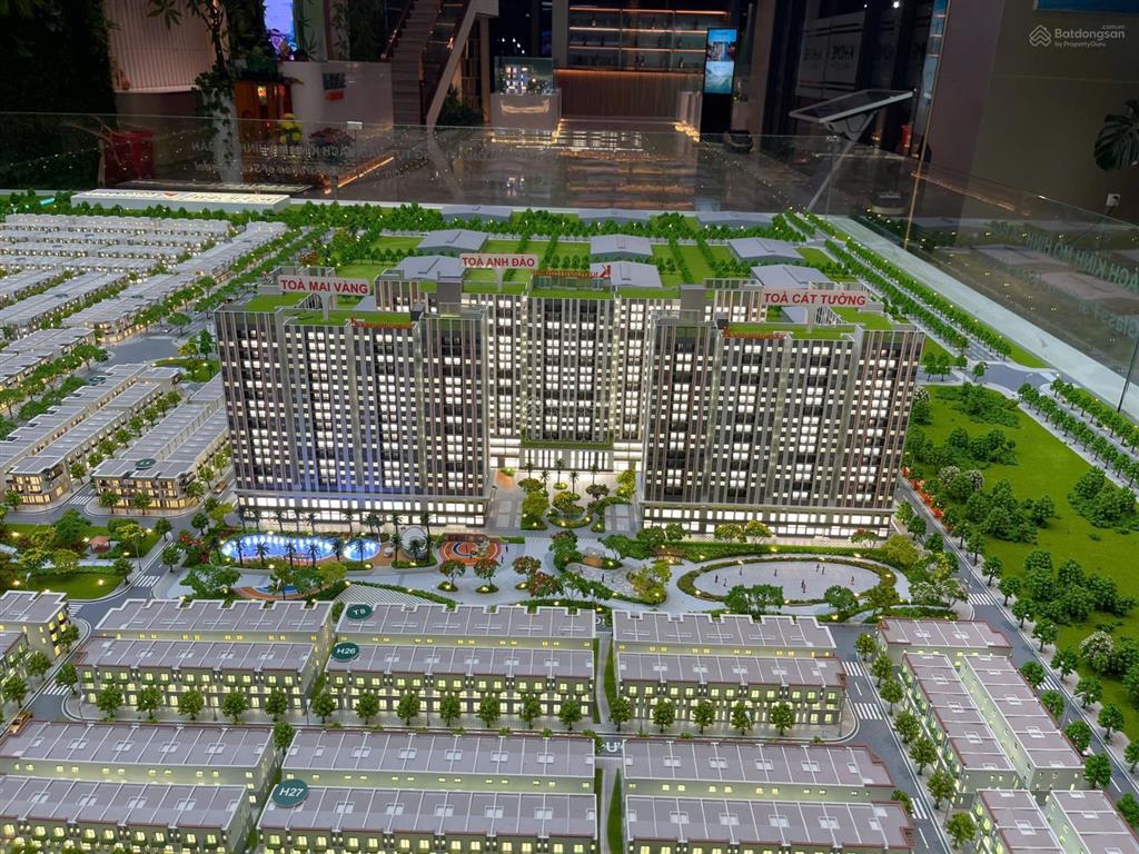 Căn hộ chung cư 1 phòng ngủ diện tích 46m2  thanh toán trước 200tr. nhận nhà full nội thất