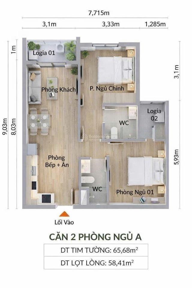 Bán căn hộ chung cư ngay tp. biên hòa, đồng nai, thanh toán 260tr nhận nhà đầy đủ nội thất