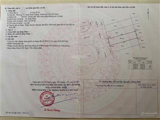 Bán đất đẹp  view công viên đặng thùy trâm, dt 5m x 20m vuông vức