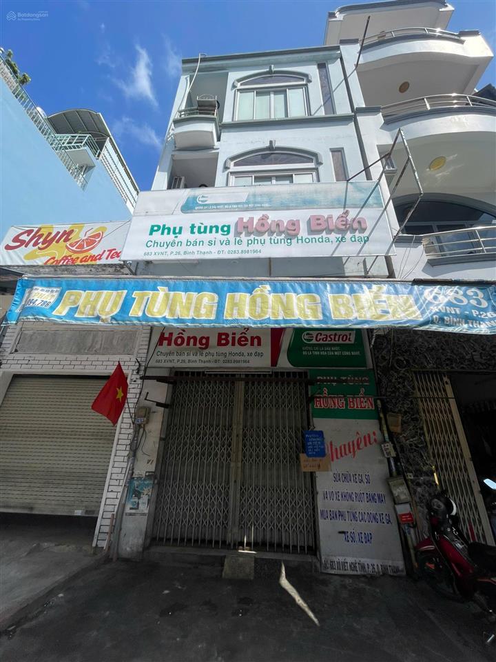 Cho thuê nhà 3 lầu, mặt tiền đường xô viết nghệ tĩnh, bình thạnh, đoạn 2 chiều