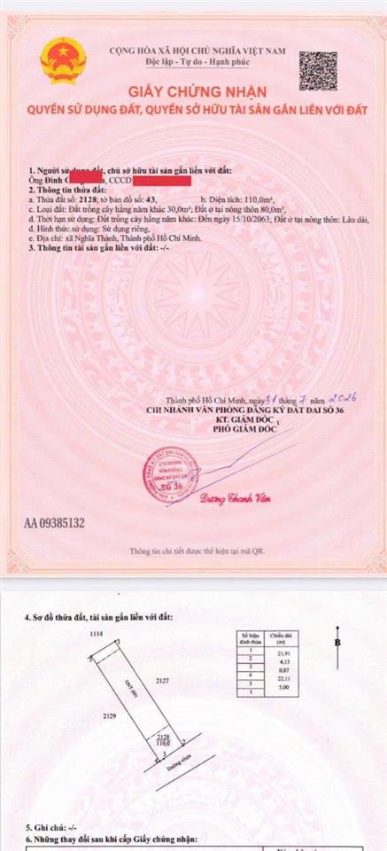 Chính chủ bán lô đất ngay kcn hòa long, giá chỉ 799tr
