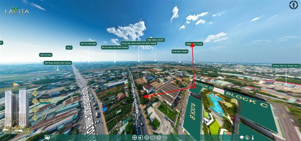 Bán căn hộ d  32.08 chung cư lavita thuận an, 45 triệu/m², 71m2, 2pn, 2wc