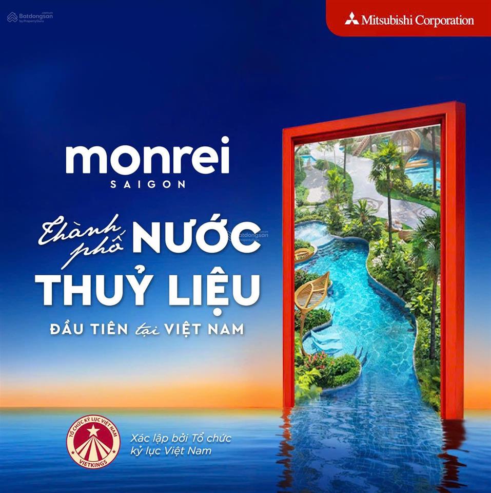 Monrei saigon căn 2pn2wc view nội khu tầng thấp chỉ 3,4 tỷ, lựa chọn đáng giá cho gia đình trẻ