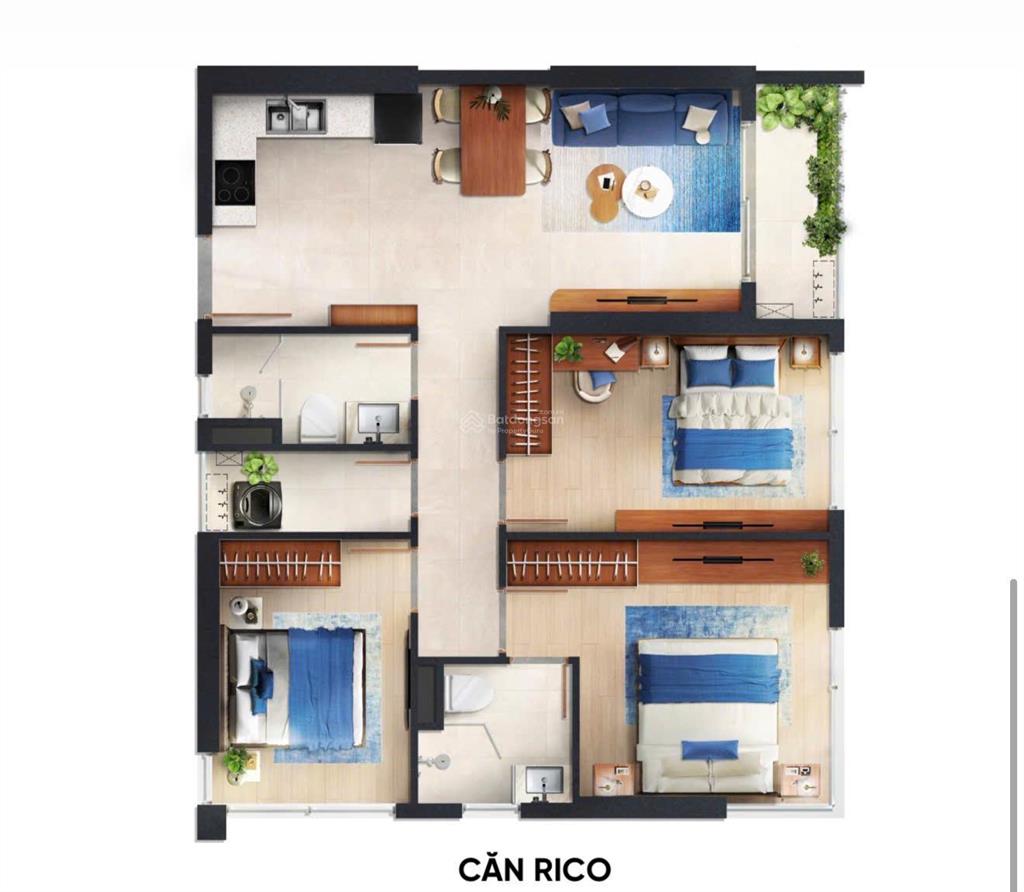 Monrei saigon căn 2pn2wc tầng trung chỉ 2,9 tỷ, không gian sống chuẩn nhật cho gia đình trẻ