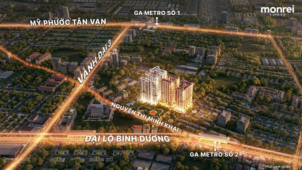 Monrei saigon studio view nội khu tầng trung chỉ 1,8 tỷ