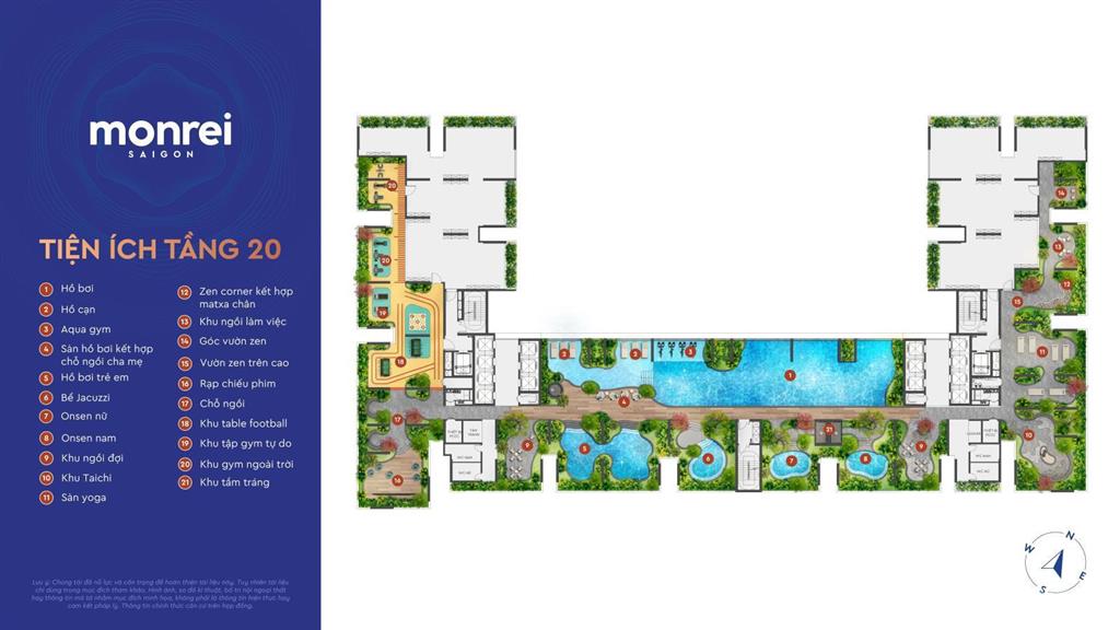 3pn tầng trung monrei saigon, 4,1 tỷ cho không gian mà cả gia đình đều muốn trở về