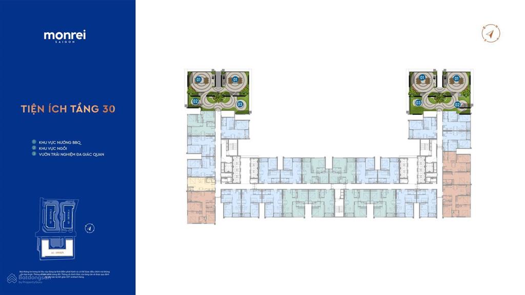 Chốt ngay căn 2pn1wc giá tốt tại monrei saigon chỉ 2,2 tỷ