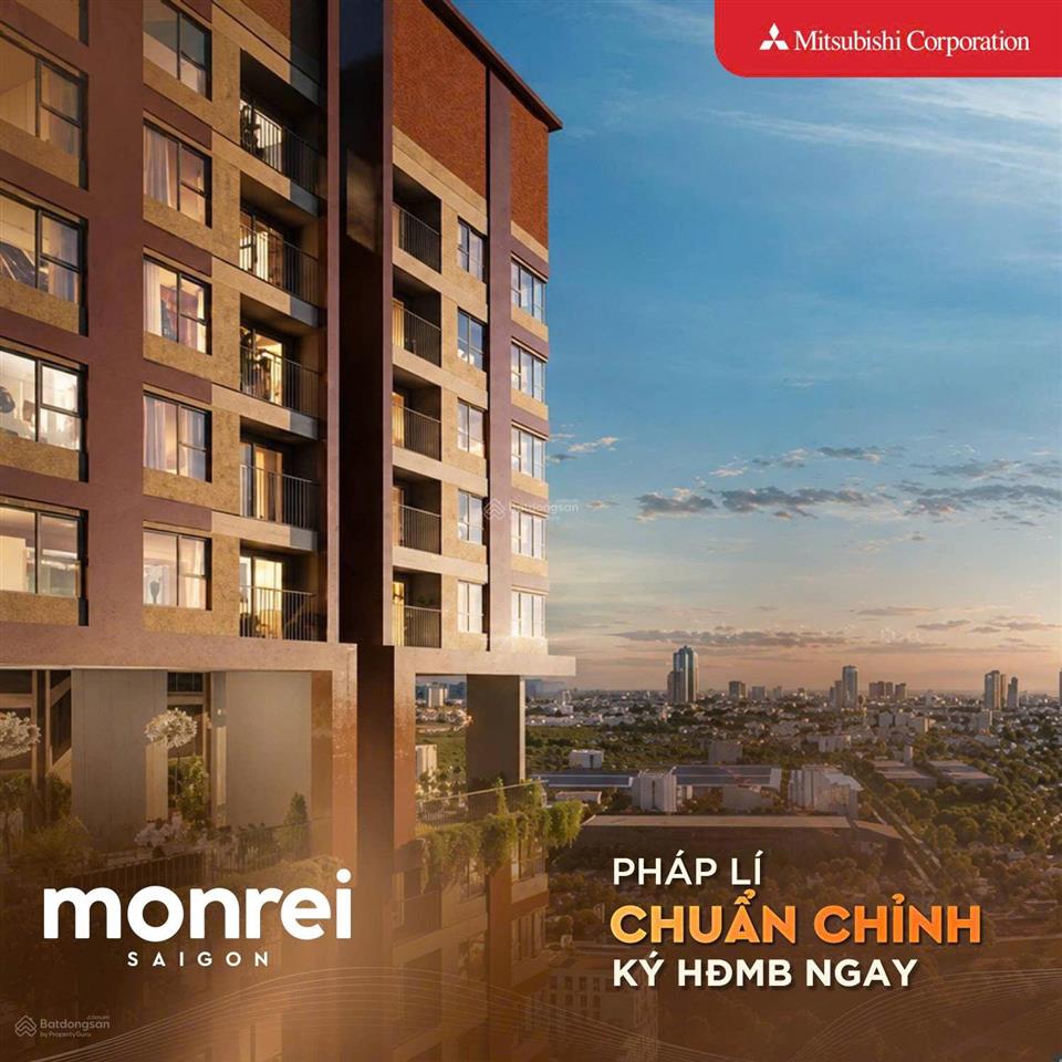 Quỹ căn nội bộ 2pn2wc monrei saigon giá chỉ 2,6 tỷ