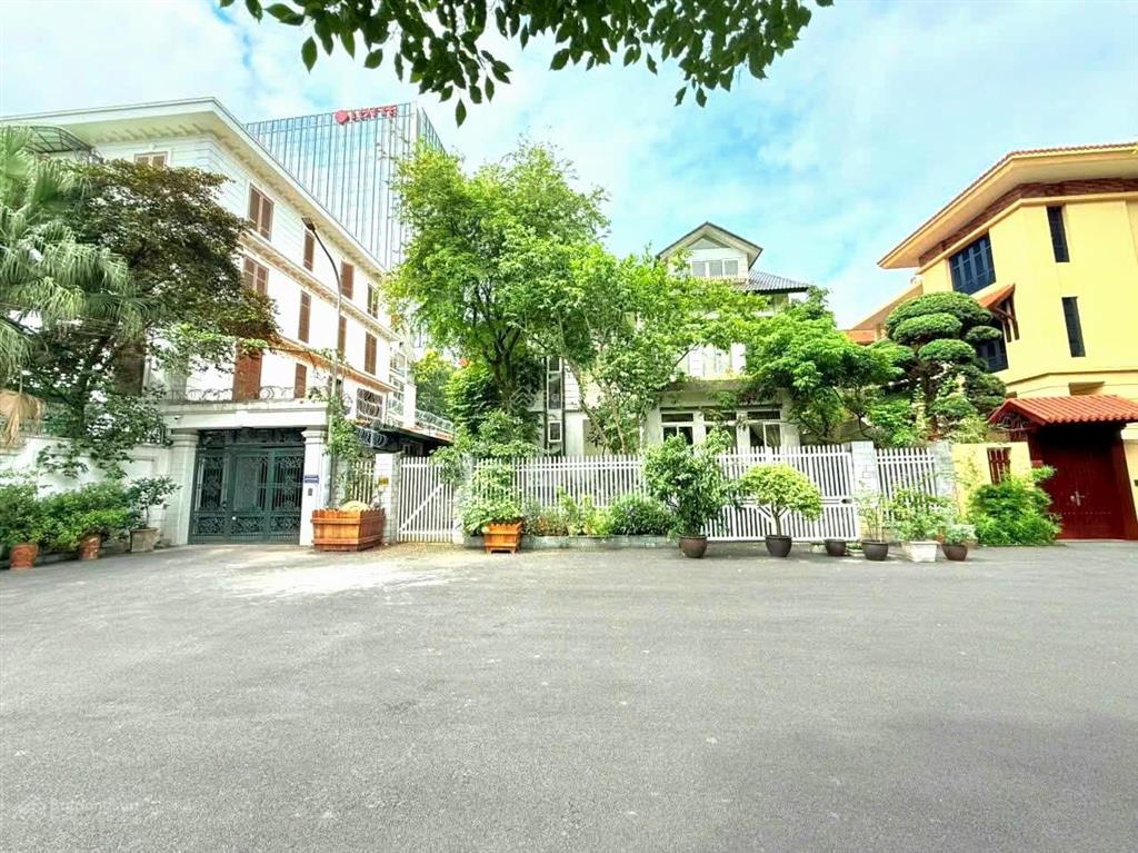 Bán biệt thự vườn đào lạc long quân khu cực vip 290m² mặt tiền 16m có hầm bán, giá 170 tỷ (ctl)