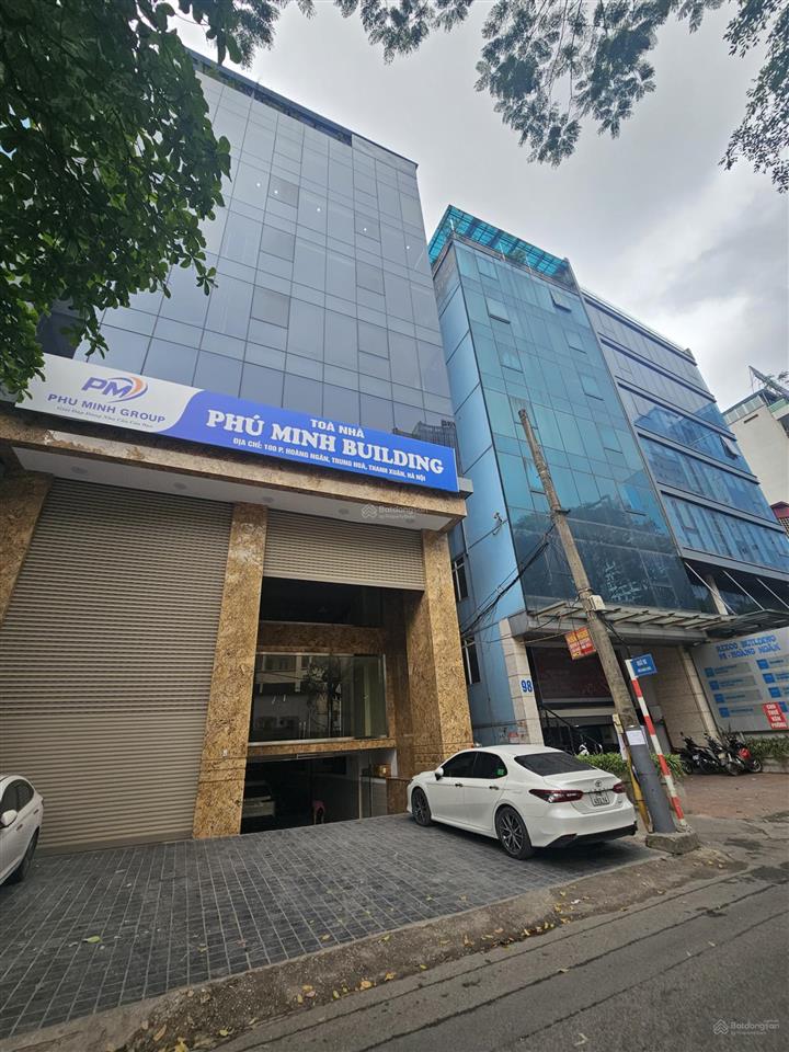 Bán tòa văn phòng nguyễn thị định, trung hòa, 212m, 9 tầng, 1mp và 1 mặt ngõ ô tô, giấy phép đầy đủ