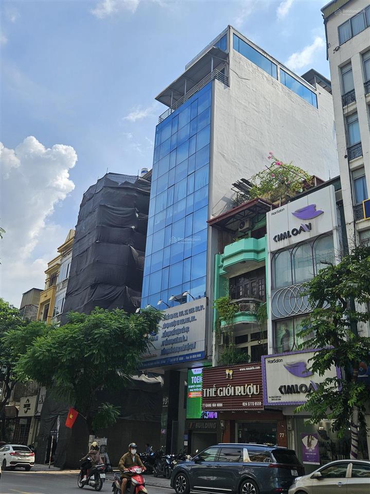 Nhà mặt phố tôn đức thắng 114m, tòa 7 tầng cực đẹp. vị trí vàng dòng tiền cao kết hợp ở cho thuê