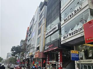 Tòa văn phòng mặt phố xã đàn 200m2 nhà 2 mặt tiền xây 10 tầng đẹp. bán 165 tỷ vỉa hè rộng phố vip