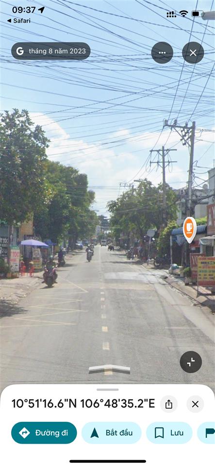 Bán nhanh lô đất đẹp 430m2 ngang 12,5m mặt tiền cầu xây tăng nhơn phú
