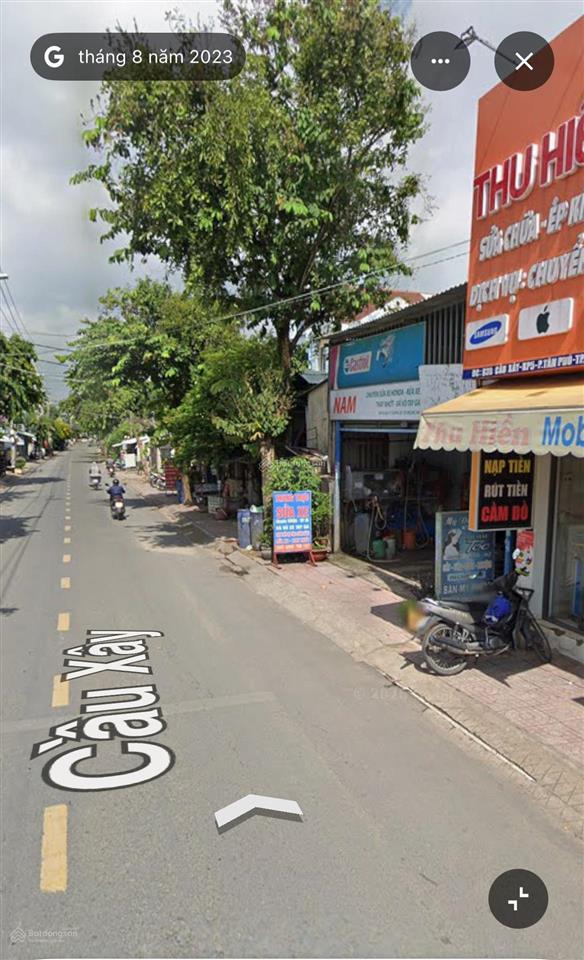 Bán nhanh lô đất đẹp 430m2 ngang 12,5m mặt tiền cầu xây tăng nhơn phú