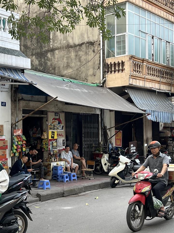 Bán nhà c4 mặt phố mạc thị bưởi, 52m2. vỉa hè rộng, ô tô tránh nhau, kd tấp nập. nở hậu