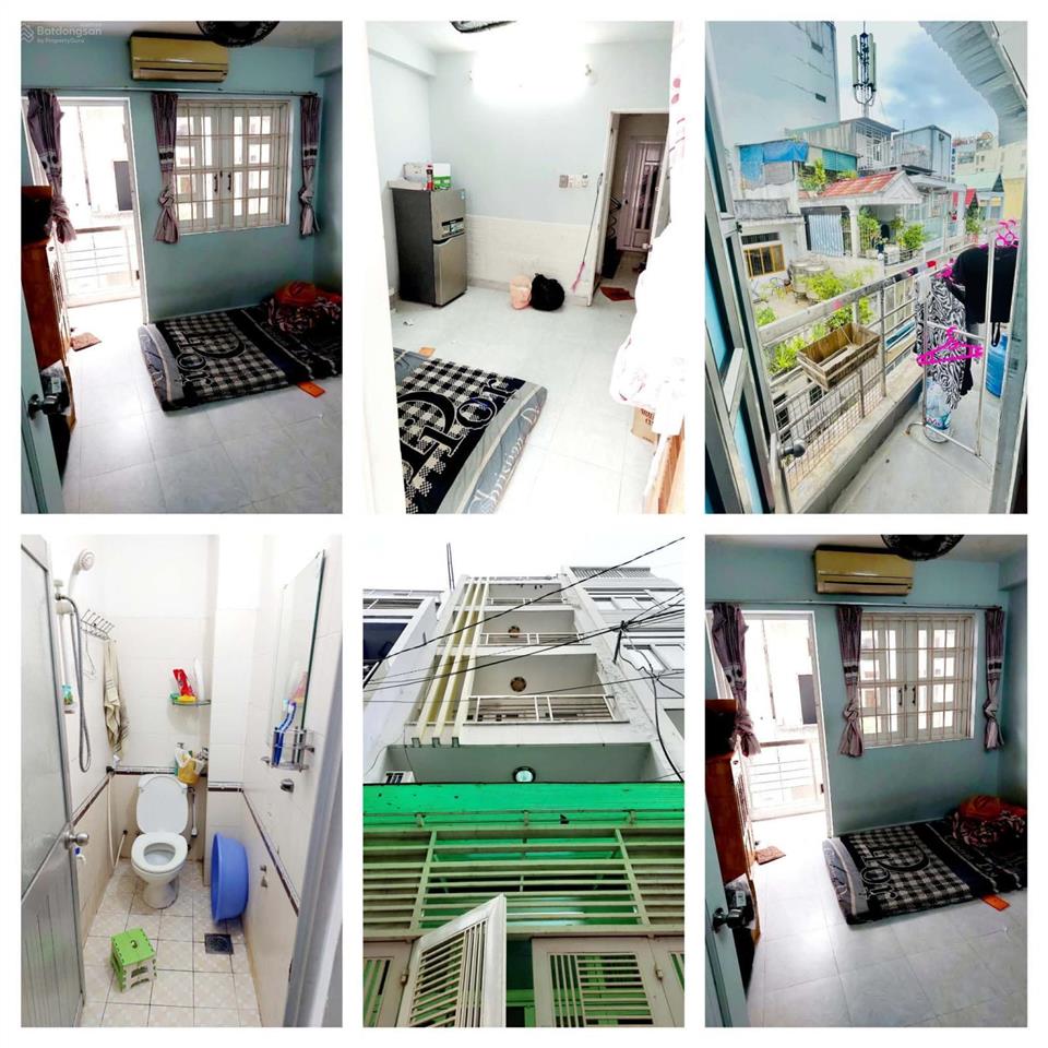 Cho thuê phòng q3, rộng rãi, cửa sổ ban công.nội thất 3tr3