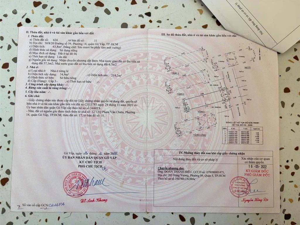 Bán chdv. 5t. 9phòng. full nội thất. trang bị đủ pccc