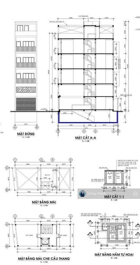 Bán lô đất đẹp 60m2 (5m x 12m)  xây 1 hầm + 6 tầng  đường 6m ngay rạch xuyên tâm nơ trang long