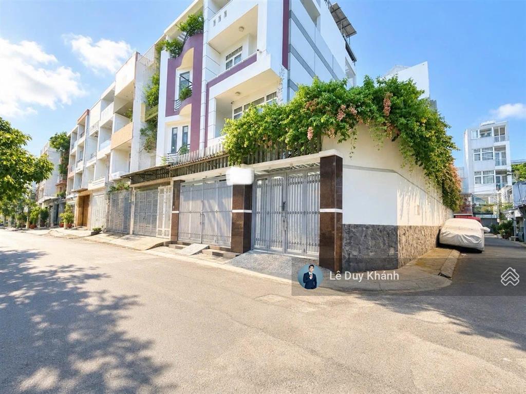 Hàng hiếm lô góc 2 mặt tiền 61m² (4,1m x 15m)  khu vip đường 8m ngay công viên bùi đình túy
