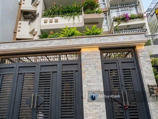 Gấp định cư giảm 1 tỷ! bán nhanh nhà 4 tầng (6m x 17m)  đường xe hơi 6m nguyễn văn đậu