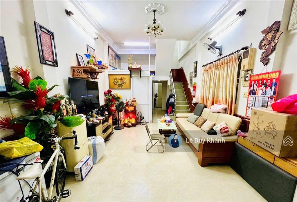 Hàng hiếm mua 1 được 3 căn nhà 121m2  giá chỉ "~100tr/m2"  hẻm to 10m ngay cầu bông giáp q.1 1