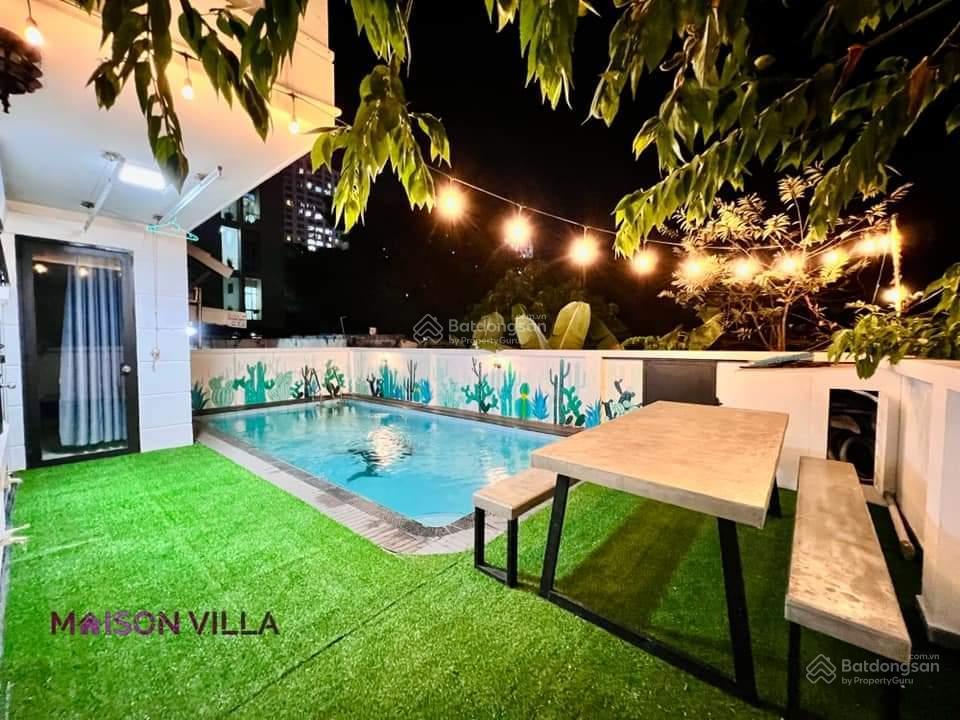 Cho thuê nguyên căn biệt thự có hồ bơi  tại kdc làng đại học abc  giá 40tr/tháng