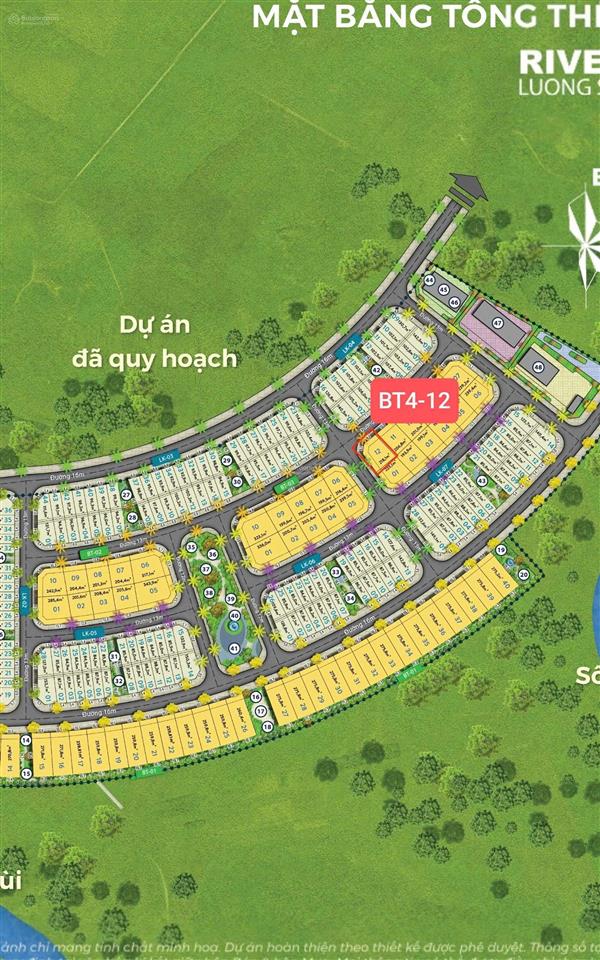 Hàng biệt thự cắt lỗ siêu rẻ lô góc, đường nhựa to vỉa hè rộng