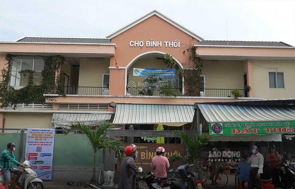 Chính chủ cần nhà mặt phố lạc long quân, phường 10, quận 11, tp. hcm trước cổng chợ bình thới
