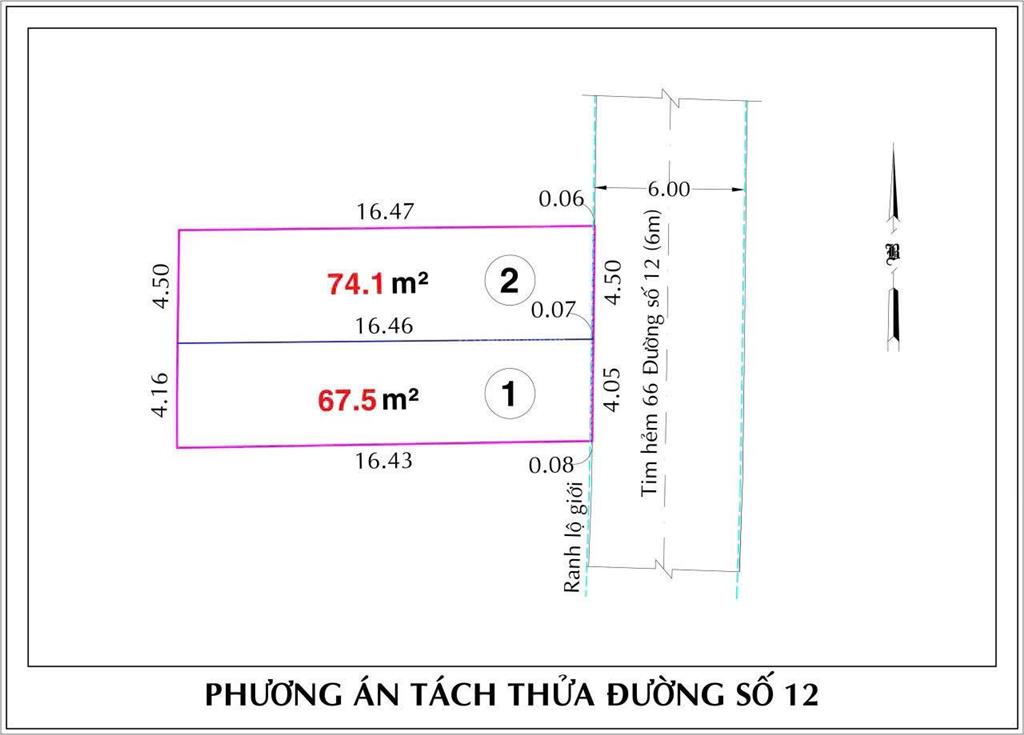 Bán lô đất đường số 12 bình tân gần aeon mall tân phú hẻm ô tô dt 4,5 x 17m. 6.25 tỷ, tl