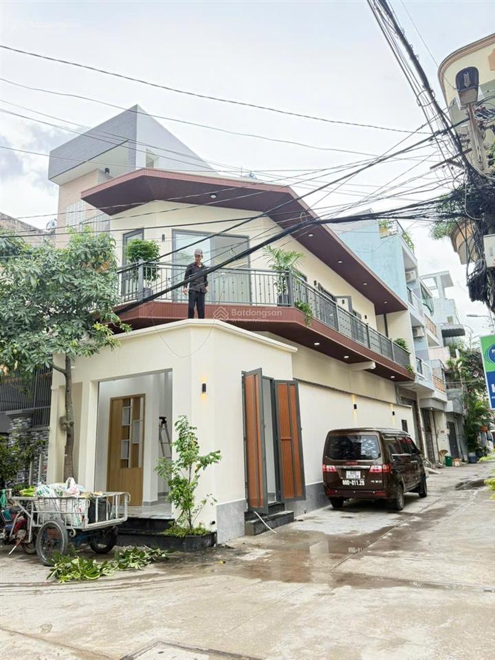 Nhà góc 2 mặt tiền đường 26/3 thông kênh tham lương 50m, 4 x 16m, 1 trệt 1 lầu mới, 7,2 tỷ, tl