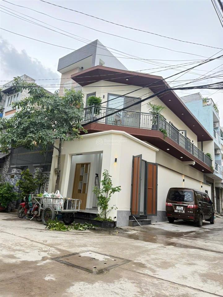Nhà góc 2 mặt tiền đường 26/3 thông kênh tham lương 50m, 4 x 16m, 1 trệt 1 lầu mới, 7,2 tỷ, tl
