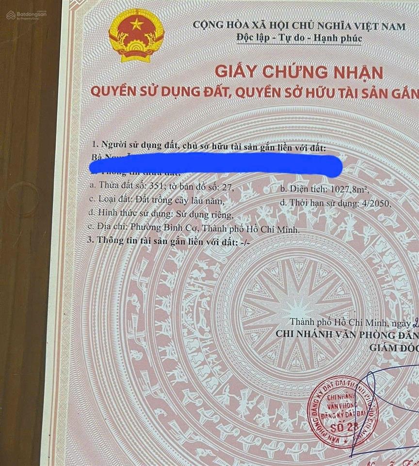 Giá tốt thị trường 10m ngay mặt tiền đt 742 đang họp dân đền bù giải tỏa mở rộng đường lên 32m