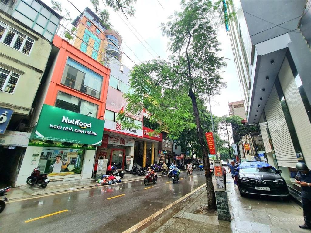 Bán nhà 5 tầng 110m2 giá 62 tỷ tại mặt phố đội cấn