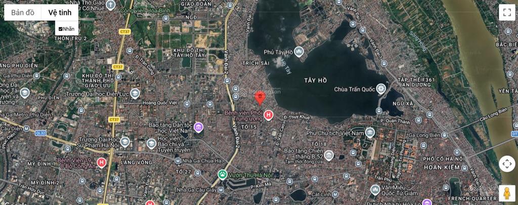 Mặt phố hoàng hoa thám  bán nhà 115m2 lô góc giá 63 tỷ