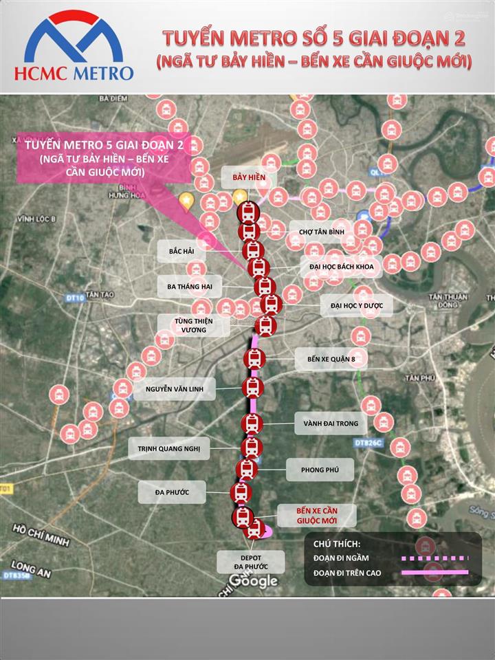 Mặt tiền kdc bình đăng  đối diện dự án metro số 5, cơ hội tăng giá mạnh