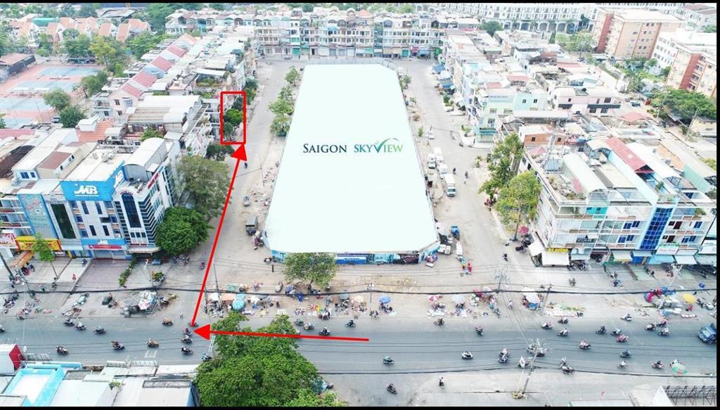 Mặt tiền kdc bình đăng  đối diện dự án metro số 5, cơ hội tăng giá mạnh