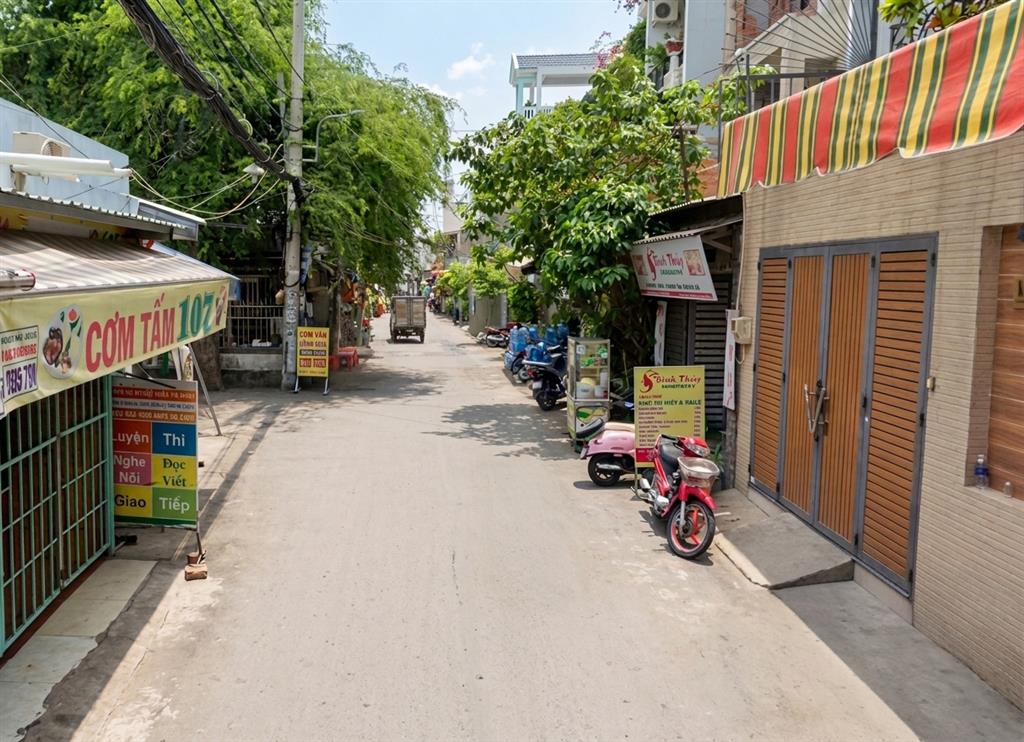 [O2883] Bán nhà Mặt tiền Đường  Số 2 An Hội Đông, gần chợ Xóm Mới, 5.x tỷ