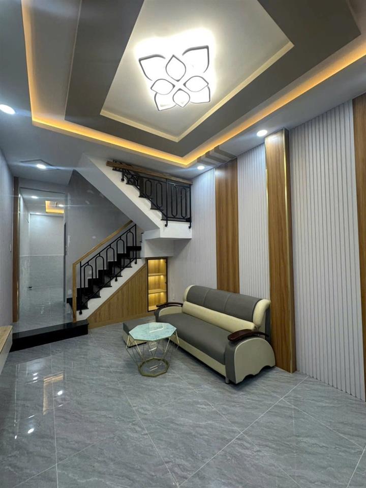 [O2913] Nhà Hẻm xe hơi mới ở ngay gần Chợ Xóm Mới, Lê Đức Thọ - Giá 4.x tỷ